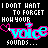 Animated pixel art displays repeating text and logo with color cycling between cyan, pink, white, and light blue on black background.
