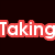A pixelated image shows a seated anime-style character with dark hair and red shorts, holding a red guitar-like object against a gray brick wall background with red text reading "Taking Calls" above.