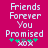 Pixelated text on a solid pink background with green and gray symbols below the words.