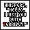 Pixelated text icon with 'WHISPERS, "HELLO I MISS YOU QUITE TERRIBLY."' in black and multicolor letters on white background.