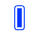 Blue and white pixelated spiral animation on gray background, transitioning from vertical bar to swirling motion and back to vertical bar.