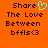 Orange background with pixelated text and a cyan heart symbol, showing two states where the heart is present or absent.