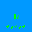 Green pixelated text 'ily' above a of green and light-green plus signs on a solid blue background
