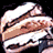 A six- shows a person eating a sandwich, with a central 'VS.' text overlay and sequential facial expressions from eating to smiling