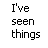 text-based icons with black pixelated letters on white background, displaying phrases like "I've seen things" and "Kwala lumphur!!"