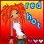 Pixelated image of a figure with long red hair wearing white and red clothing against a gradient background, with partial text reading 'REPO' in the upper right.