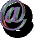 @ symbol in 3D style with metallic gradient, displayed across showing color variations
