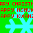 Green background with repeating light blue snowflakes and red pixelated text reading 'HAPPY CHRISTMAS' and variations of 'HONUKAPPY' and 'KWANZAPPA'.