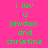 Green pixelated text on a pink background with an orange-yellow gradient overlay in the lower-left corner.
