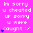 Pixelated text on bright pink background with blue heart symbols and checkmark, arranged in repeating pattern