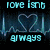 six pixelated images with text and symbols, including heart shapes, fireworks, and a couple kissing