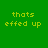Green background with yellow text reading 'thats effed up' in a of six , each showing the same phrase over dark green rectangular overlays