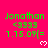 Green text 'Jonathan' with '<3333', '1.15.09[=', and white pixel hearts on a bright pink background.