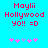 Pixelated text and symbols on a cyan background with pink and purple elements.