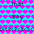 Pixelated icon with cyan background and pink heart pattern, featuring repeated text "That Boy" in black pixel font.