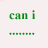 Green and red pixelated text on a light background reads 'can i' above green dots, with 'keep him please' to the right.