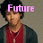 A person with dark curly hair wears a red shirt and dark cardigan, with a necklace visible; text overlays change across frames.