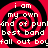 Red and black spiral background with white text repeating 'i am my own kind of punk best band fall out boy' in four quadrants.