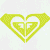 Six variations of a heart-shaped icon with layered geometric patterns, each in distinct color schemes against different backgrounds.
