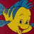 Yellow cartoon fish with blue fins and red mouth smiles against maroon background, text elements change across four