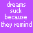 Purple background with pixelated text in white, cyan, and green; animated color shifts across repeated phrases.