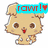 Pixelated cartoon dog and anime character with 'rawr!' text in various colored banners, each banner displaying a heart symbol.
