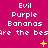 Pixelated text and symbols on a solid magenta background with animated yellow star-like elements.
