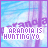 Pixelated text reads 'PARANOIA IS HUNTING YOU' over a blue sky background with purple vertical lines, displayed in a of