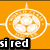 Animated icon with orange background featuring a white circular emblem, blue rooster logo on yellow flowers, and soccer ball in net.
