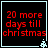Four identical pixelated display red text on black backgrounds with light blue borders and small white snowflake icons