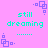 Pixelated text and geometric shapes on a solid pink background with no visible motion changes.