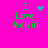 A bright pink background displays four identical green text blocks reading "I Love Melvin" with varying cyan pixel symbols above the 'Love' word.