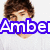 six identical pixelated images showing a person with brown curly hair wearing a white shirt, overlaid with colored text blocks