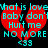 Red broken heart with cyan text reading 'what is love Baby don't Hurt me NO MORE <33' on black background.