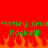 Red background with green pixelated text reading "Motley Crue Rocks!!!" repeated twice, orange pixelated flames at the bottom.