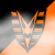 Animated sequence showing a mummy-like figure with bandages and a glowing eye emerging from a heart-shaped frame against an orange and black background.