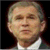 A pixelated image shows a person in formal attire with multiple variations of the text 'American HERO' and related terms displayed around it, some altered by red markings.
