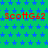 Green background with blue star pattern and red text 'scottG62' repeated across multiple