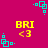 Pixelated icon with magenta background, yellow text 'BRI' and '<3', cyan square patterns in corners.