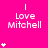 A bright pink background displays repeated 'Love Mitchell' text with varying star counts above each instance, transitioning from one to five stars across observations.