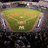 A pixelated baseball stadium image with blue text reading "The Best Team in the MLB" on a
