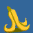 Animated sequence showing a foot stepping on banana peels with 'DOH!' sound effects in yellow starbursts against blue background.
