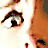 A 3x3 contact sheet of a single animated icon showing seven sequential frames of a person's eye and nose in close-up, with visible animation changes across the sampled frames.