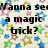six distinct pixelated images with text overlays, each depicting a different scene or phrase