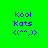 Pixelated blue text and emoticon on bright green background with yellow highlight bars in four positions.