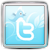 Pixelated icon with light blue background showing a white stylized 'B' and a small blue bird-like figure with wings spread.