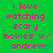 Green background with pink pixelated text reading 'i love watching scary movies w/ andrew' and a blue heart symbol.