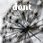 Animated icon with grayscale abstract pattern showing text changes from 'dont' to 'forget' then to ':3'.