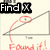 Pixelated icon shows 'Find' text above a computer monitor with red search cursor and 'Found it!' text below.