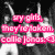 Pixelated pink text on a black-and-white background with abstract shapes, reading 'my girls they're to know. call me please.'